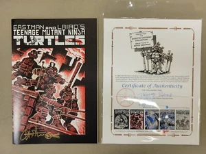 Teenage Mutant Ninja Turtles #1 Edición 40 Aniversario Firmado Quentin Eastman - Imagen 1 de 9