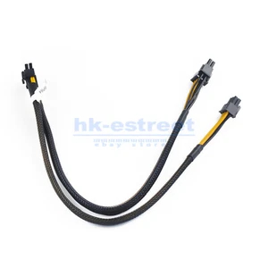 8pin to 8+6pin Power Cable for DELL PowerEdge R720XD and GPU Video card 35cm - Picture 1 of 12