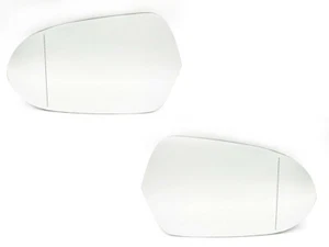 Spiegel Spiegelglas Außenspiegel Glas Links und Rechts passend für Audi A6 4G C7 - Bild 1 von 11