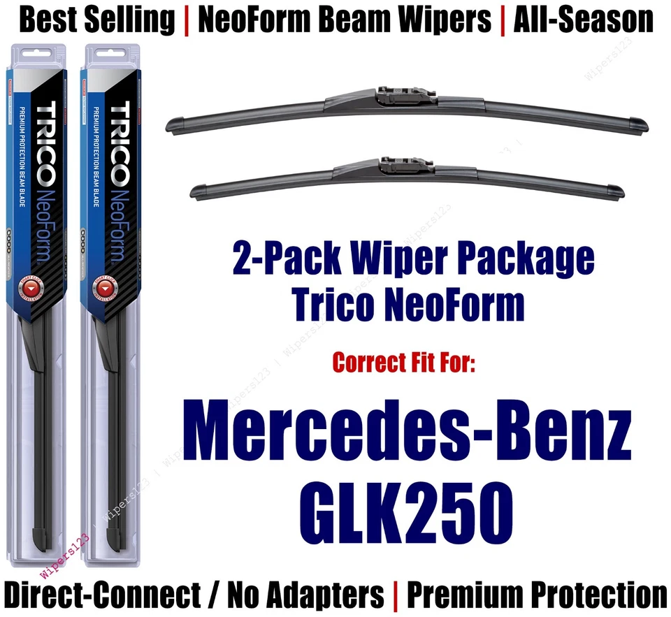2 шт суперпремиум дворники NeoForm подходят для 2015 Mercedes-Benz GLK250 - 162213/1915 - Изображение 1 из 1