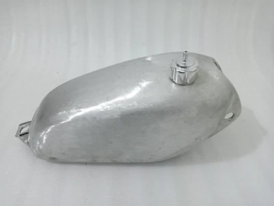 Honda CR250M CR 250M 1973 Elsinore Aluminium W/O Polish Petrol Gas Tank +Cap - Изображение 1 из 4