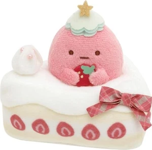 San-X Sumikko Gurashi Tenori Tapioka Plüschtier Erdbeere Kuchen Kostenlos Expeditioniert - Bild 1 von 3
