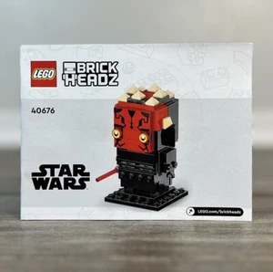 LEGO Star Wars 40676: Phantom Menace Brickheadz, NUR Darth Maul #232; Neu - Bild 1 von 2