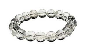 AAAAA Nirvana Crystal Quartz Bracelet, Reiki Healing Chakra 8mm Genuine - Picture 1 of 8