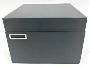 Metal Vintage Card File Storage 8.5 x 8.5 x 6 - Picture 1 of 12