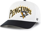 Pittsburgh Penguins 47 Brand Hitch Weiß Welle NHL Snapback Kappe