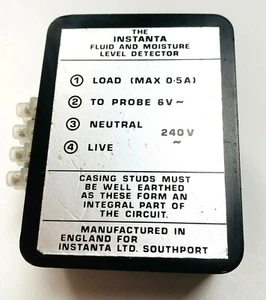 INSTANTA RILEVATORE DI LIVELLO DI LIQUIDI E UMIDITÀ 240V - Foto 1 di 3