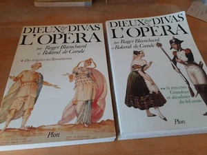Dieux et divas de l'Opéra  Tomes 1 et 2 - Plon - R. Blanchard & R. de Candé - Picture 1 of 3