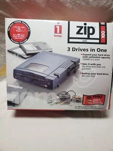 iomega Z100P2 ZIP 100 externe - lecteur 3 disques en un. - Photo 1/9