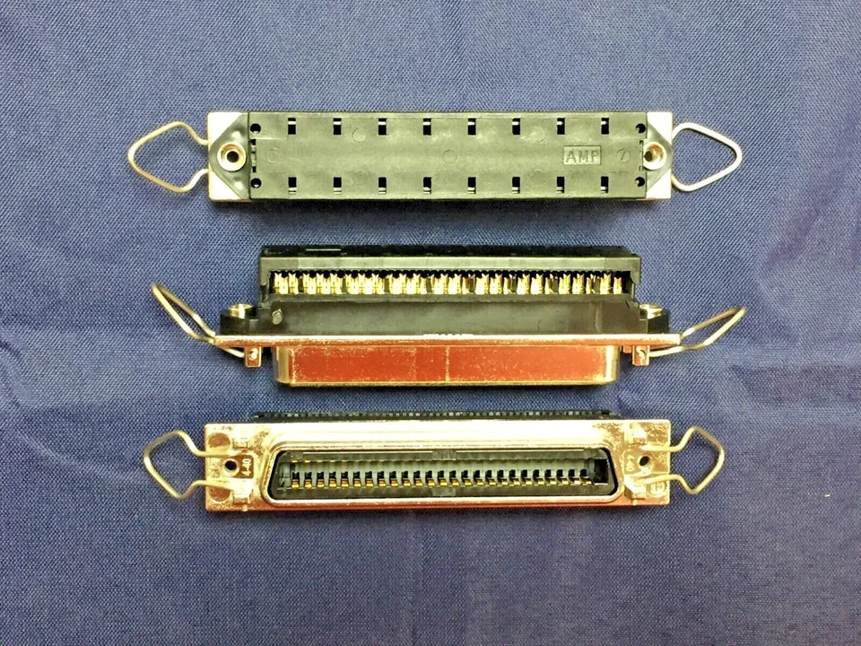 554902-1, TE Connectivity, CHAMP Female 50 Pin Straight Cable Connector - Image 1 of 1