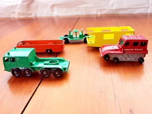 Menge 5 1950er-60er Jahre Lesney Streichholzschachtel Serie #23 30 34 35 58 68 Teile Rahmen Chassis - Bild 1 von 14