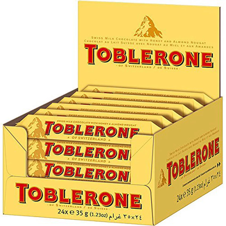 (14 /1kg) Toblerone Mini Riegel Schokolade je 35g