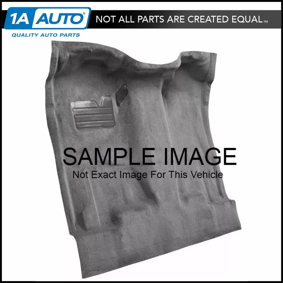 Alfombra negra para Plymouth Duster 1970-73 2 puertas 01 transmisión manual de 4 velocidades Foto 1 de 1