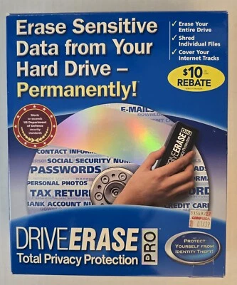 Drive Erase Pro - Total Privacy Protection 2005 Nova Development - Image 1 of 4