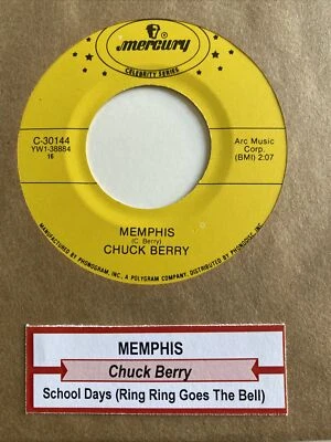 Chuck Berry 45 Memphis /School Days Ring Ring goes the Bell NEW reissue unplayed - Image 1 of 3