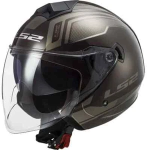 CASCO LS 2 TWISTWR MARRONE TAGLIA M - Foto 1 di 2