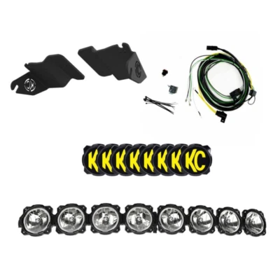 KC Hilites 50" Gravity Led Pro6 8-Light Bar Kit 160w Combo Beam For Ford Bronco - Image 1 of 4