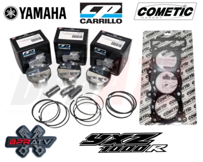 YXZ1000R YXZ 1000 OEM Bore 80mm 11.5:1 CP Piston Set Cometic & MLS Head Gasket - Image 1 of 4