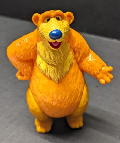 Bear In The Big Blue House Plastic 4.5" Mini Figure Toy Vintage Jim Henson Cover