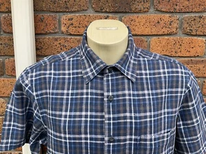 Sportscraft Mens Short Sleeve Linen Shirt* Sz: M-L - Picture 1 of 10