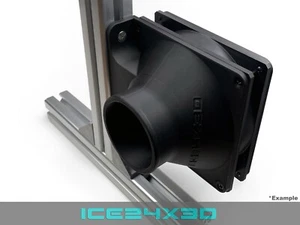 Lüfterhalter 140 mm auf 76 mm (3") – Wind Mod Adapter fürs Sim Rig - Picture 1 of 12