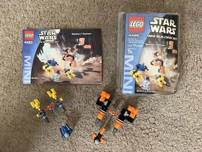 Lego Star Wars Set 4485 Sebulba's Podracer & Anakin's Podracer 100% complete+box - Image 1 of 4