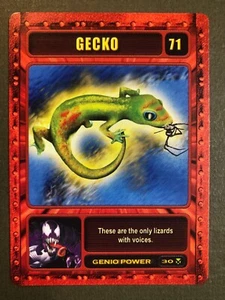 2003 Marvel Genio Card Gecko #71 Pack Fresh! - Picture 1 of 4