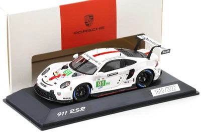 Porsche 911 RSR-19 #91 Vainqueur LMGTE-Pro 24h Le Mans 2022 au 1/43 de SPARK