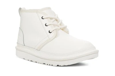 NUEVA Bota de Lana con Cordones de Cuero Blanco UGG Neumel Talla 6 En Caja para Mujer  Foto 1 de 4