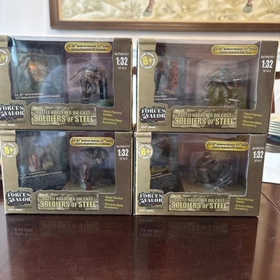 Forces of Valor Battle Hardened Die Cast Soldiers of Steel 1:32 PFC Cooper - Image 1 of 4