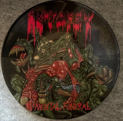 Autopsy - Mental Funeral Picture Disc Vinyl LP von 1991 - Bild 1 von 2