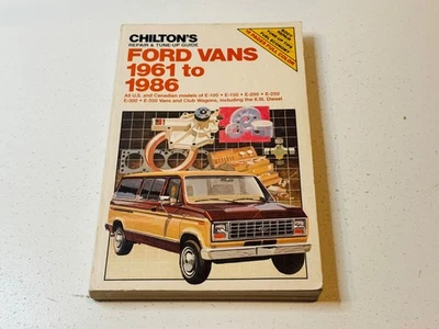 Ford сервисная ремонтная мастерская мастерская обслуживание ручные фургоны E100 E150 E200 дизель - Изображение 1 из 4