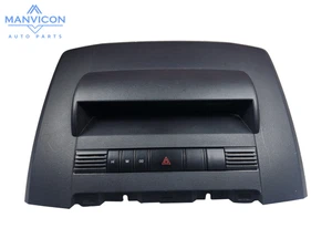 2008-2010 Mazda 5 Center Dash Display Clock Hazard Switch W/ Cover Trim OEM - Picture 1 of 12