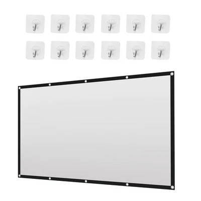 Portable Projection Screen for Home Theater Foldable - Crease (120) Q7S5 - Image 1 of 4