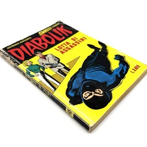 Diabolik Lotta di Assassini SWIISSS #65 2nd Reprint Italian Pulp Comic Rare - Picture 1 of 6