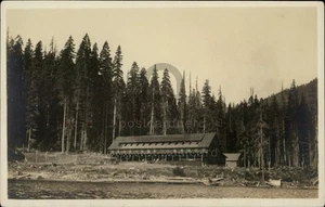 RPPC Easton, WA Kachess Lodge um 1920 Kittitas County Washington Echtfoto - Bild 1 von 5