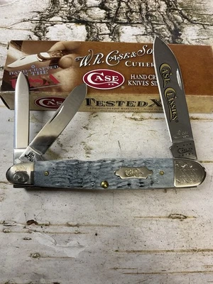 Canivete Case XX 2011 Case Classics cinza osso irregular 6391WH charuto Whittler  - Imagem 1 de 4