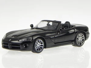 Dodge Viper SR-T 10 2003 black diecast model car 51702 AutoArt 1/43 - Picture 1 of 6
