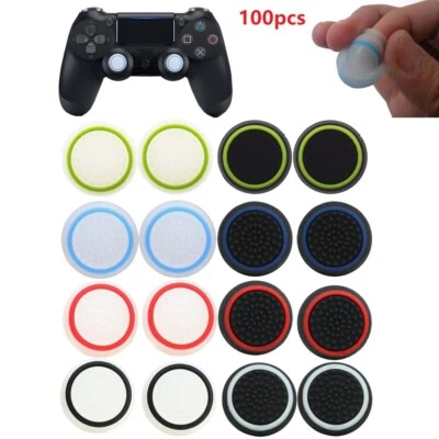 100pcs Thumb caps For PS2 PS3 PS4 PS5 XBOX ONE 360 Xbox Series X Toggle Cover - Image 1 of 4