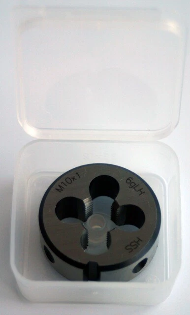 Schneideisen M10x1 25 MF Linksgewinde HSS DIN 223