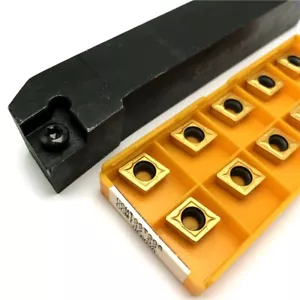 1Pcs SCLCR 2525M09 25mm CNC External Turning Tool Holder + 10Pcs CCMT09T308 - Picture 1 of 3