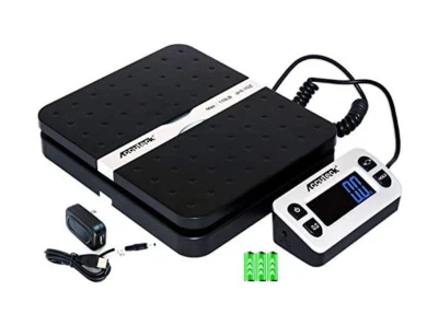 Accuteck ShipPro 110lbs x 0.1 oz. Digital Shipping Postal Postage Scale, Black - Image 1 of 4