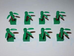 Lego ® Lot 8 Accessoires Décor Petits Pamiers Buisson Végétation NEW - Picture 1 of 1