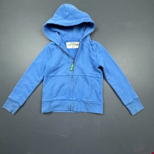 Crewcuts Hoodie Girls 6-7 Blue Zip Up Like Lightning Cotton Casual Comfortable - Picture 1 of 14