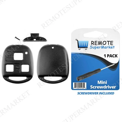 Replacement for 98-00 Lexus SC300 98-00 Lexus SC400 Remote Key Fob Case Shell - Image 1 of 4