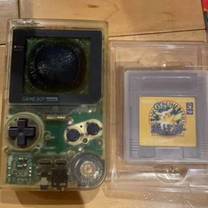 Nintendo Game Boy Pocket Limited Edition Clear Pokemon Main Unit With Software - Picture 1 of 12