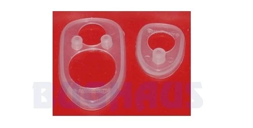 VW SUPER BEETLE 1971 - 1979 HOOD HANDLE SEAL! ORIGINAL CLEAR STYLE! FREE SHIP! - Изображение 1 из 1