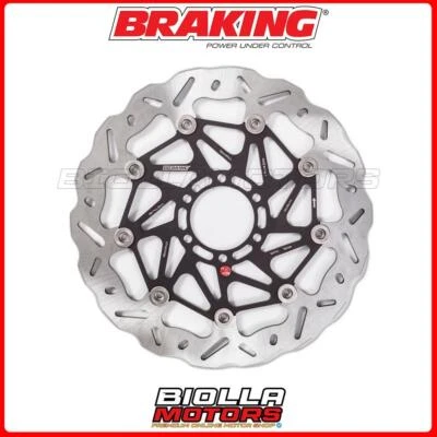 WK015L DISCO FRENO POSTERIORE SX BRAKING VICTORY HIGH-BALL ABS 1731 2015 - 2016  Foto 1 de 4