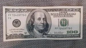 2003A $100 Bill Vintage One Hundred Dollar Bank Note - Picture 1 of 2