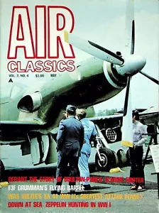 1971 Air Classics Vol.7 No.4 Grumman Vultees Zeppelin Hunting Mustang - Picture 1 of 4